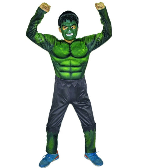 Hulk Cosplay Costume Kids
