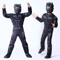 Kids Cosplay Costume Black Panther